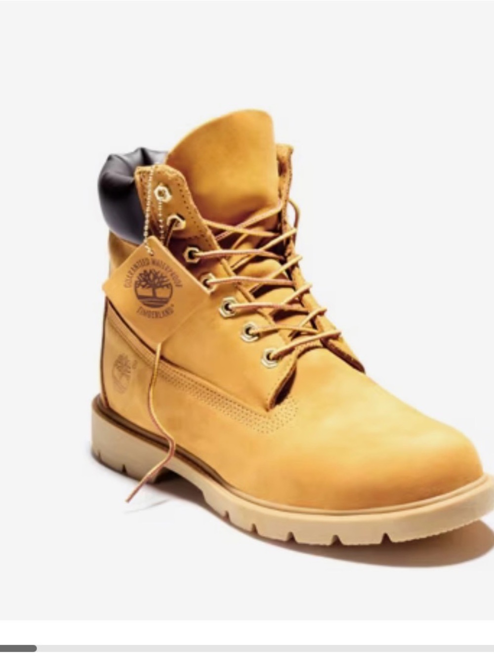 Timberland Men’s Wheat Yellow 6-Inch Lace-Up Boot